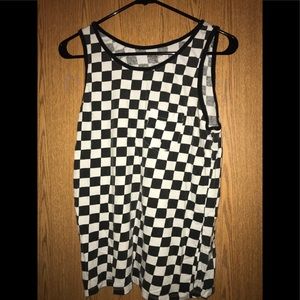 Arizona Checkered Tank Size S